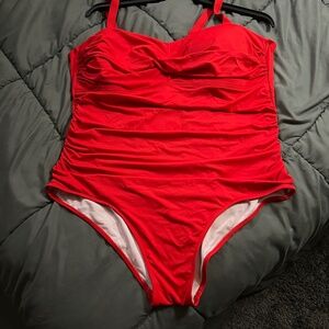 Plus size one piece bathing suit